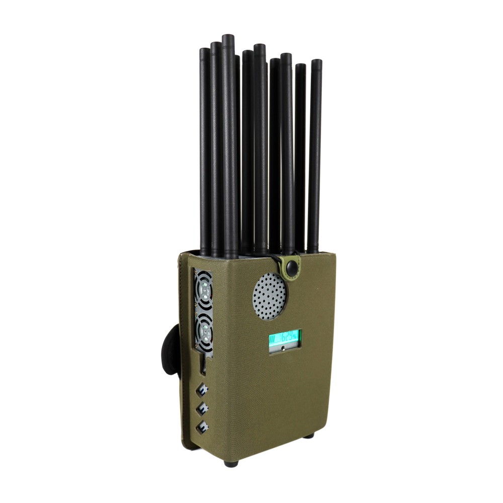 Автономный подавитель Лавина-1М высокой мощности. 12 каналов. 37 Ватт. CDMA/GSM/3G/4G/5G/Wifi2.4/5.2/GPSL1-L5/Lojack